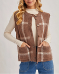 Plaid Sweater Vest
