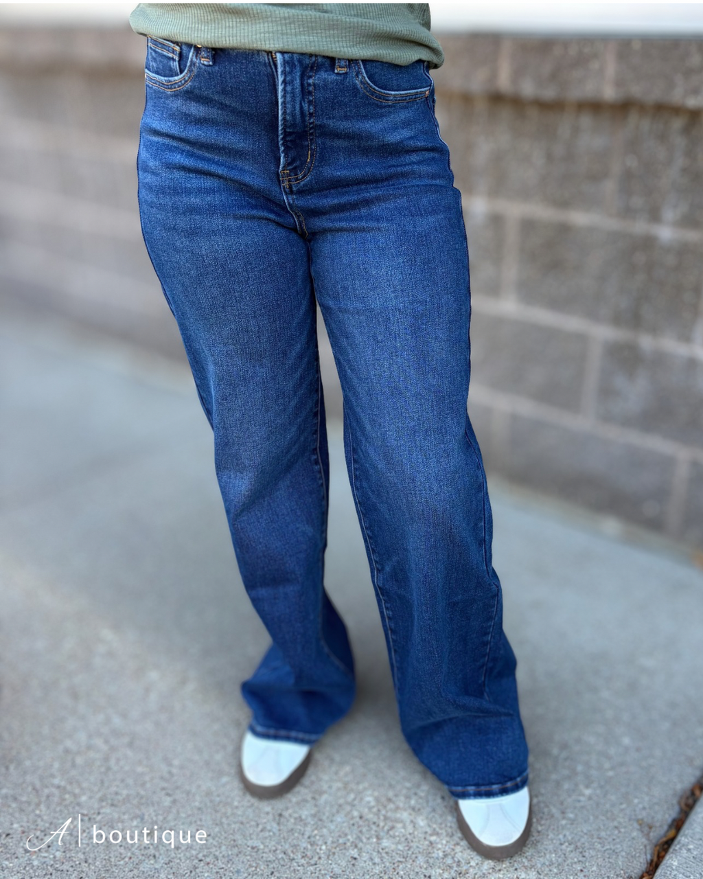 Linda High Rise Wide Leg Denim