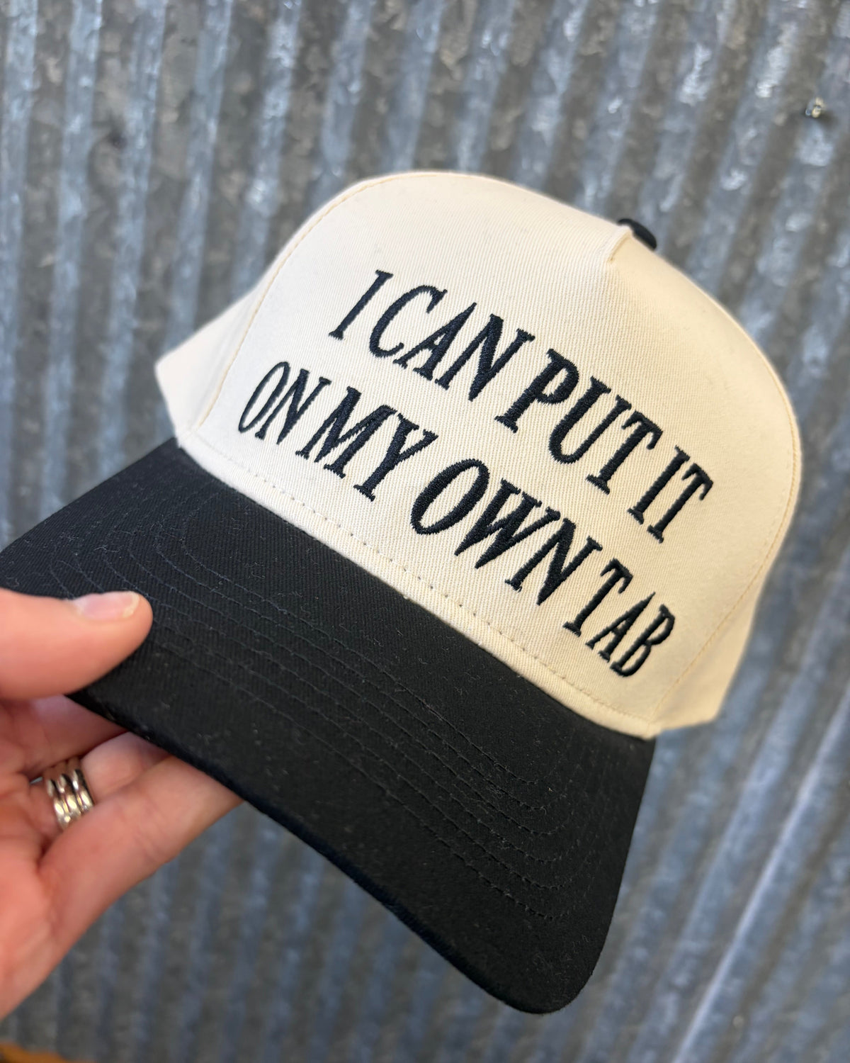My Own Tab Trucker Hat