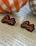 Ghosts Game Day Stud Earrings