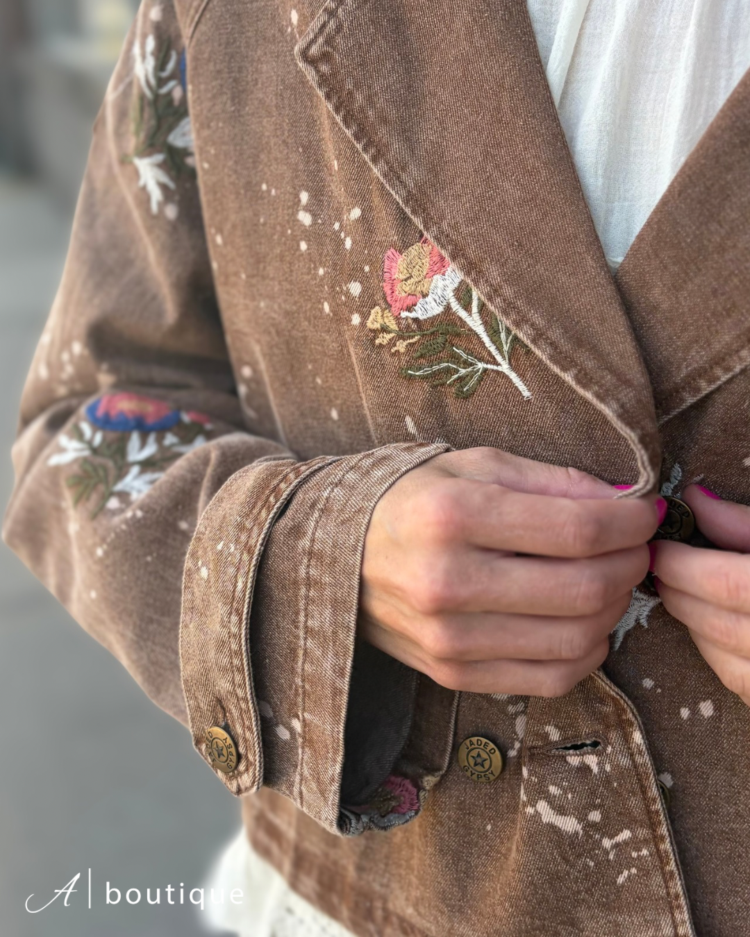 Timeworn Brown Jacket